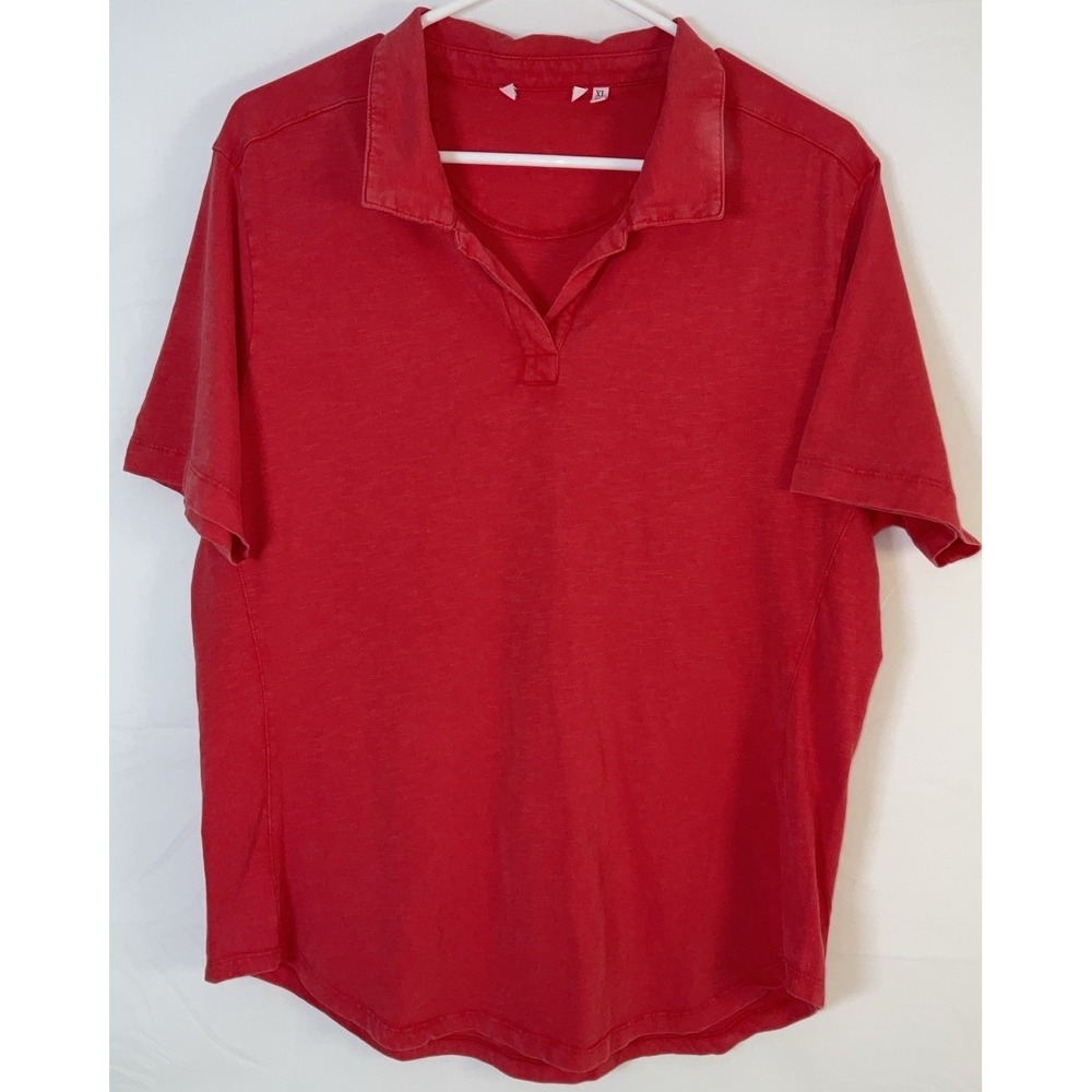 NWOT‎ Women's Johnnie-O Golf Polo Shirt - Coastal Wash Red - XL